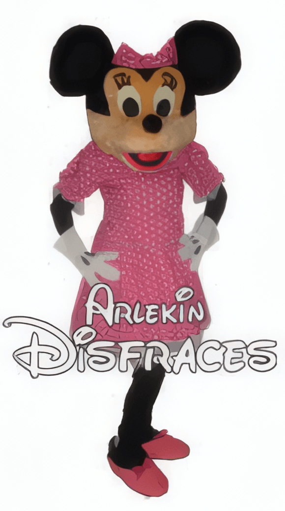 Personaje Minnie Mouse Rosa