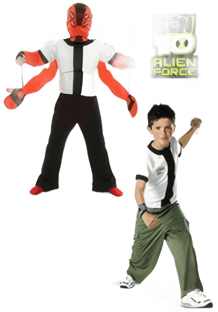 Disfraz de Ben 10 Cuatro Brazos