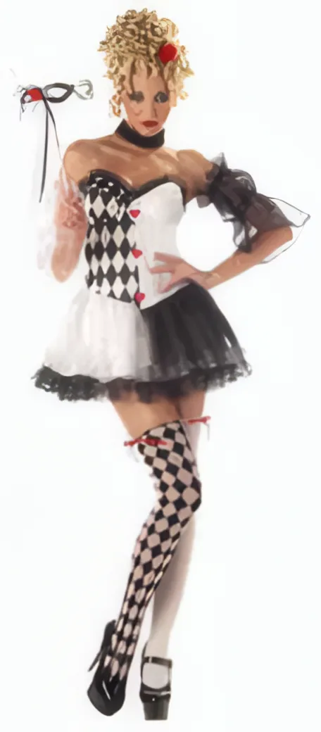 Disfraz de Arlequina Deluxe