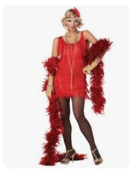 Disfraz de flapper