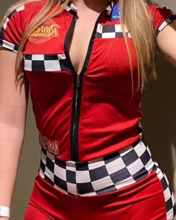 Disfraz de piloto de carreras