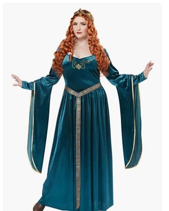 Disfraz de princesa celta