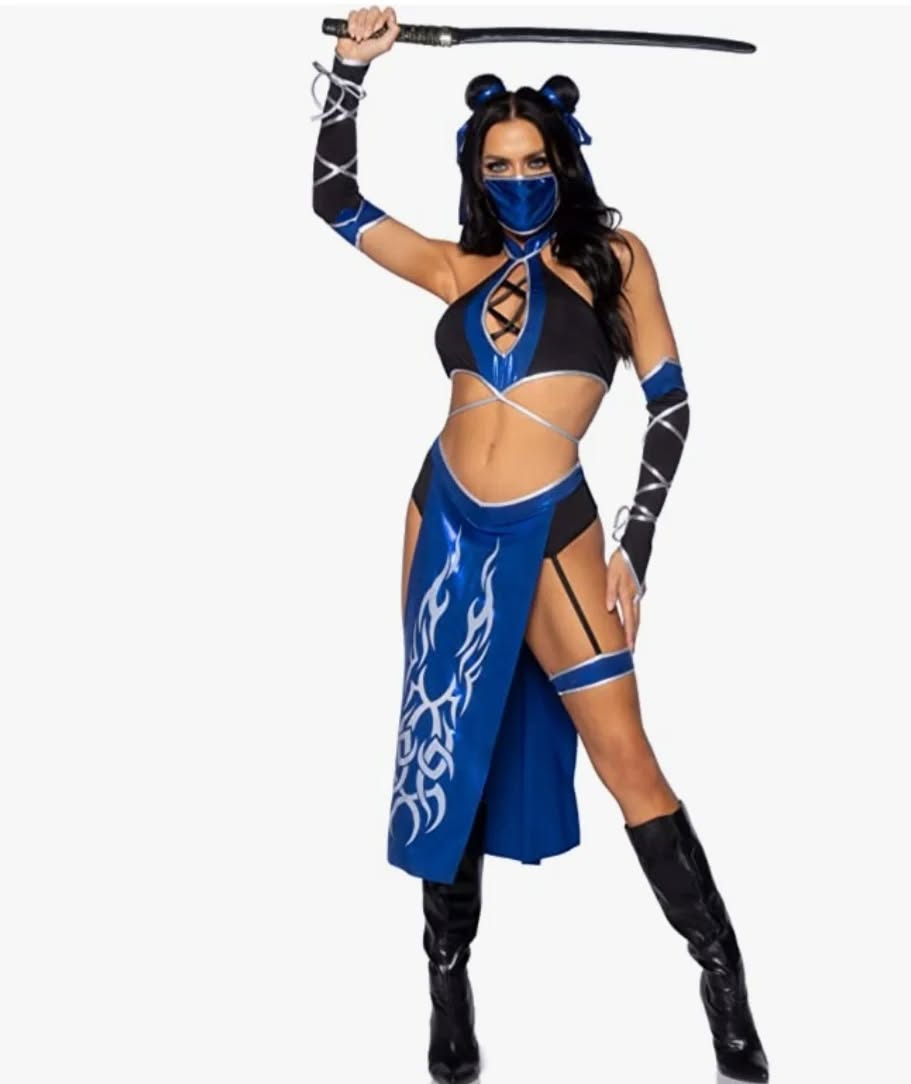 Disfraz de guerrera ninja