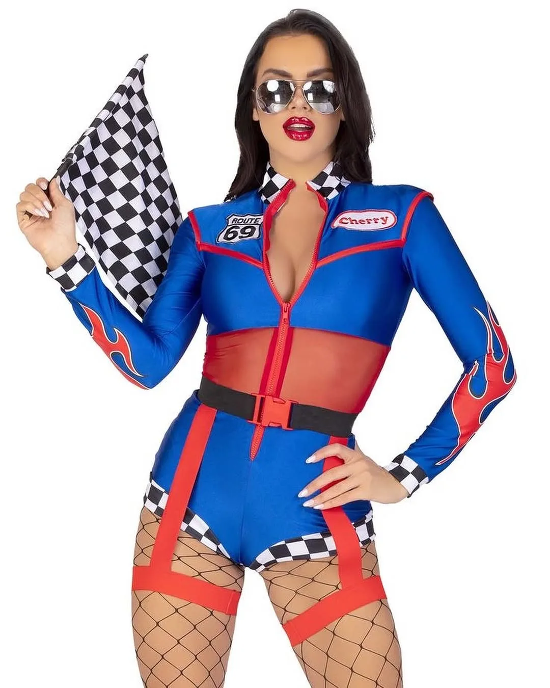 Disfraz de piloto de carreras