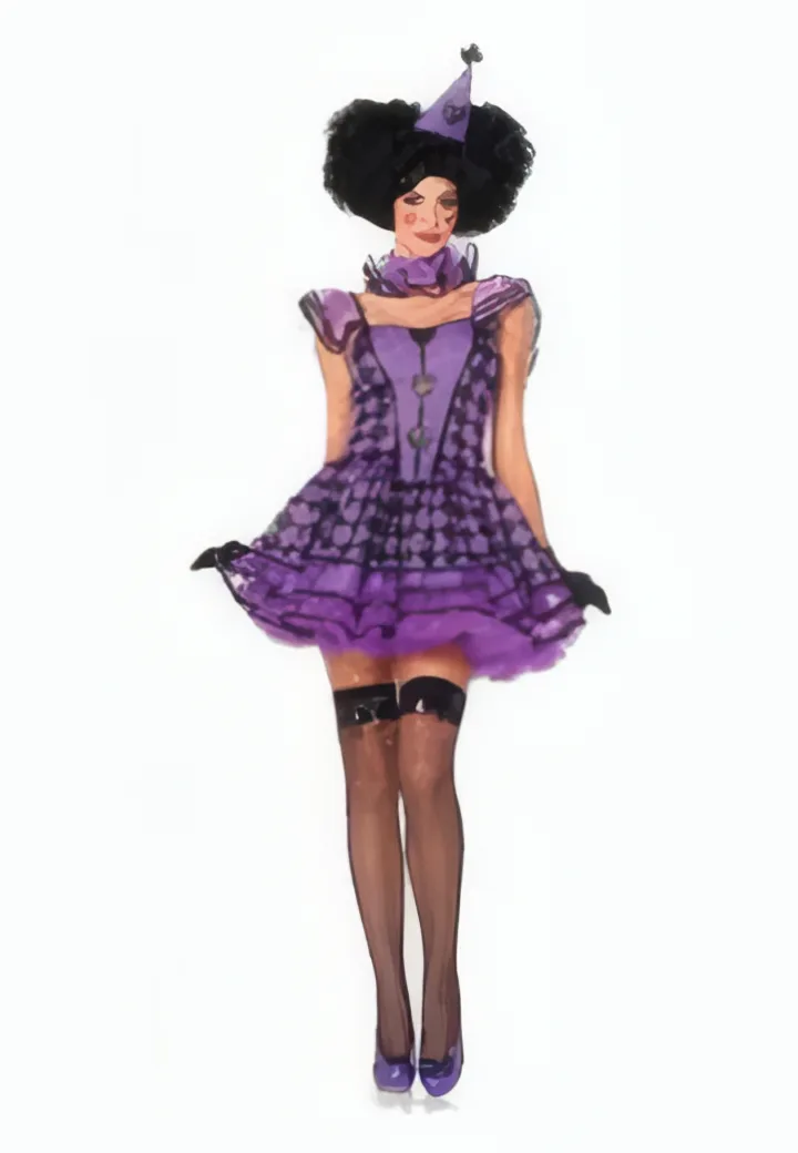 Disfraz de Arlequina Sweet