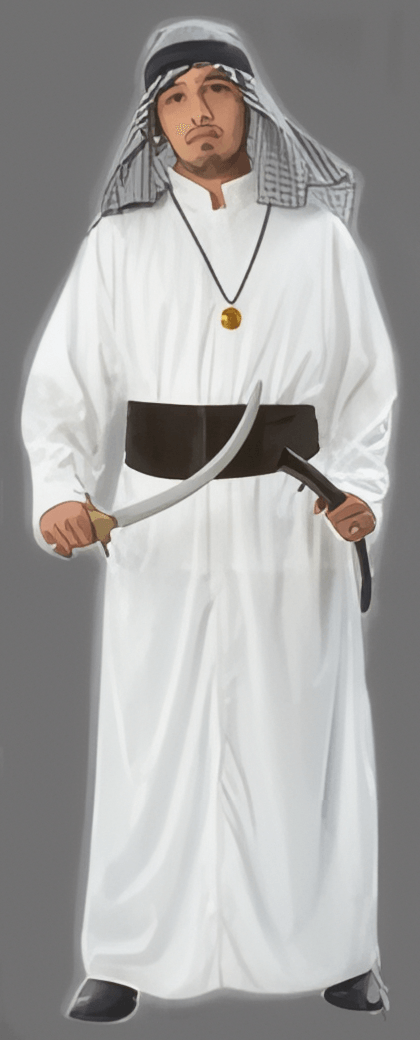 Disfraz de Jeque Árabe