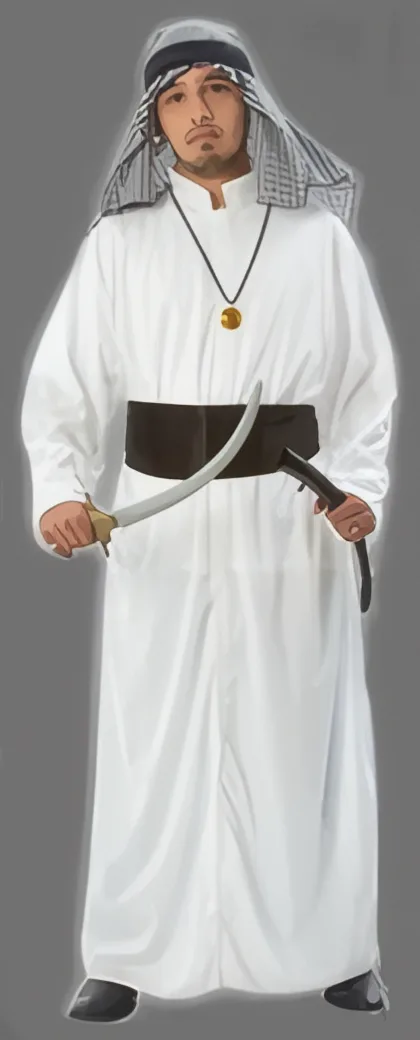 Disfraz de Jeque Árabe