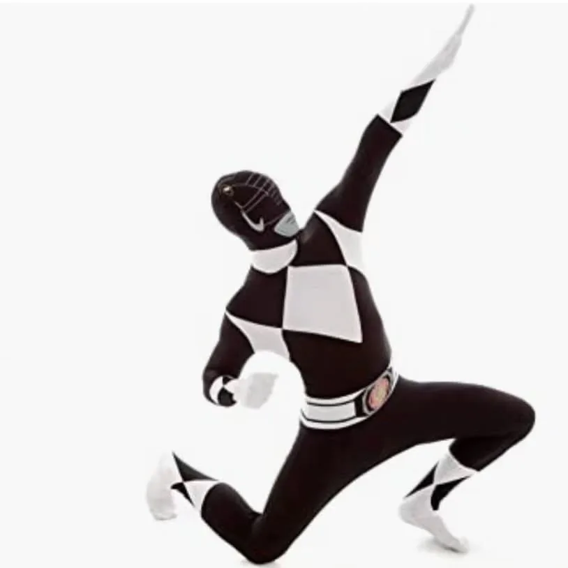 Personaje de Power Ranger Negro