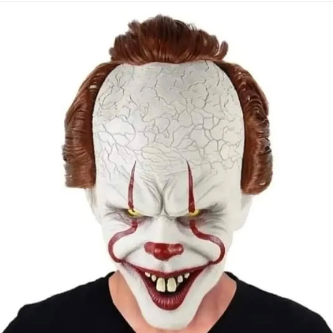 Máscara de payaso terrorífico