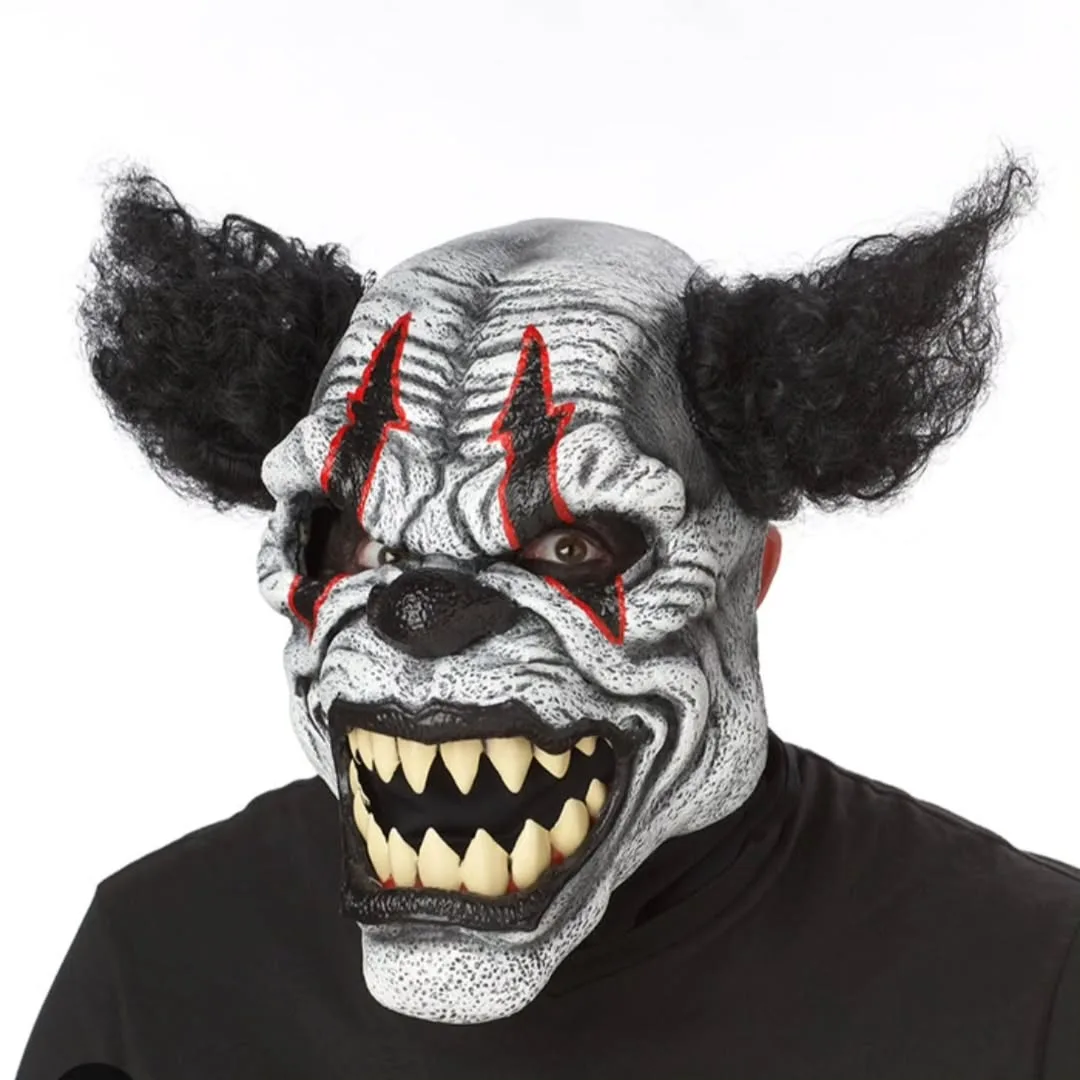 Máscara de payaso terrorífico